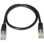 Aisens Cable de Red Cat.6 UTP AWG24 0,5m Negro